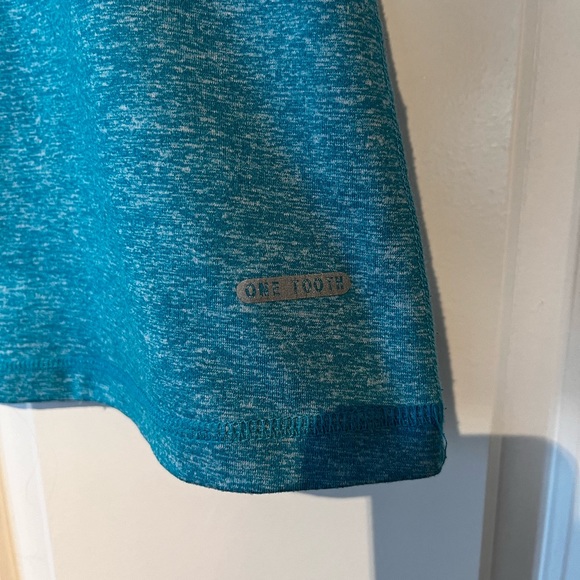 Speckled turquoise workout top - Picture 3 of 3